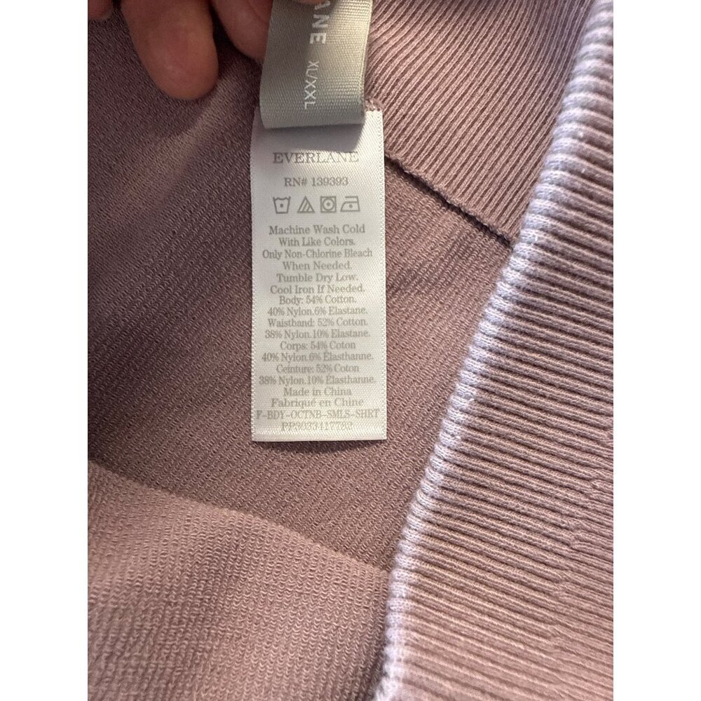 Everlane Seamless Bike Short~Size XL/XXL~Light Purple High Rise NWOT L3 35 - Picture 6 of 6